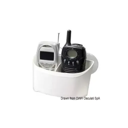 Picture of GPS/Cell white plastic mobile holder