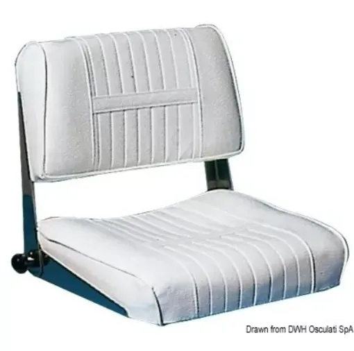 Picture of Seat with foldable backrest 45x40 cm