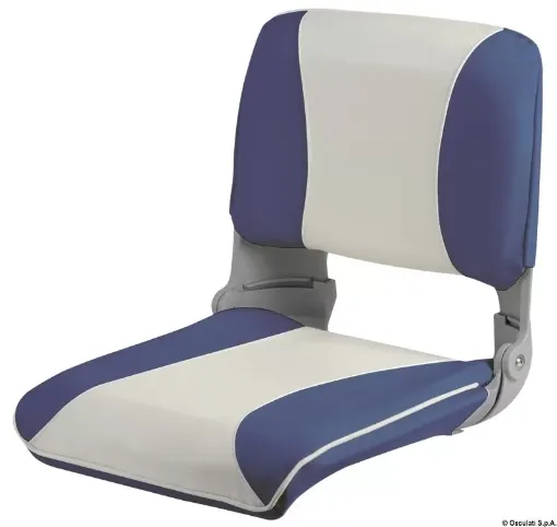 Picture of Seat foldable backrest pull - out padding white/blue