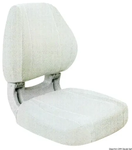 Picture of Scirocco ergonomic seat white