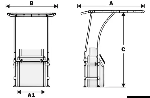 Picture of Professional light alloy T - top