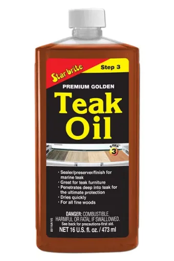 Picture of Premium golden teak oil step 3 - 85132 - 946ml - Star brite