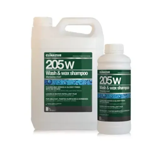 Picture of Wash and wax shampoo 205w - 5L - Clin'azur