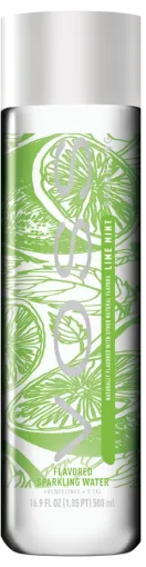 Picture of Voss lime and mint - Norway - VP - 375ml x 12 - Voss