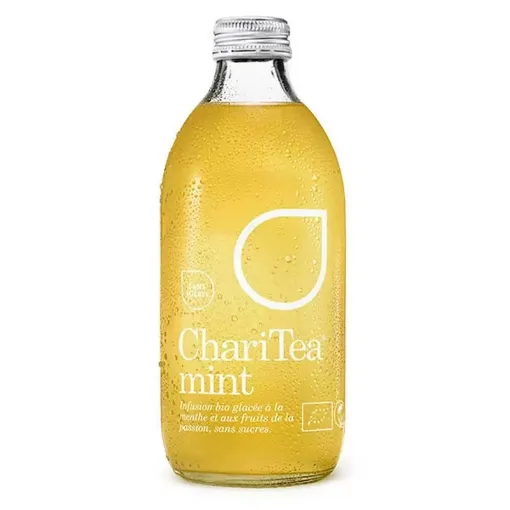 Picture of Iced tea ginger, lemon and orange - sugar free - germany - VP - 33cl x12 - Charitea