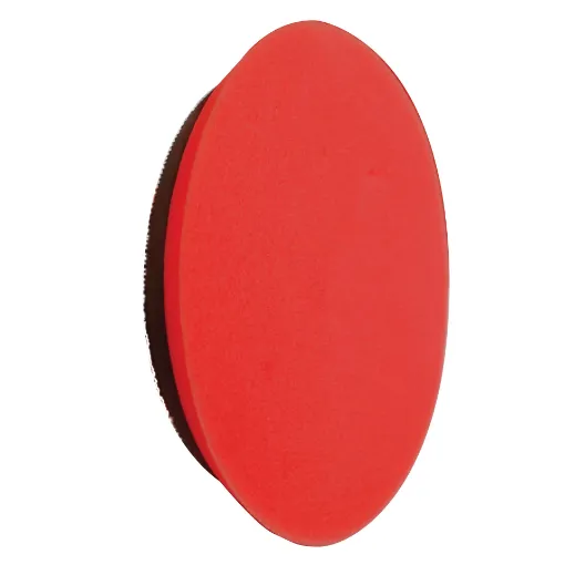 Picture of 7" Pro polish red foam pad - a general purpose foam - light cutting pad - Shurhold