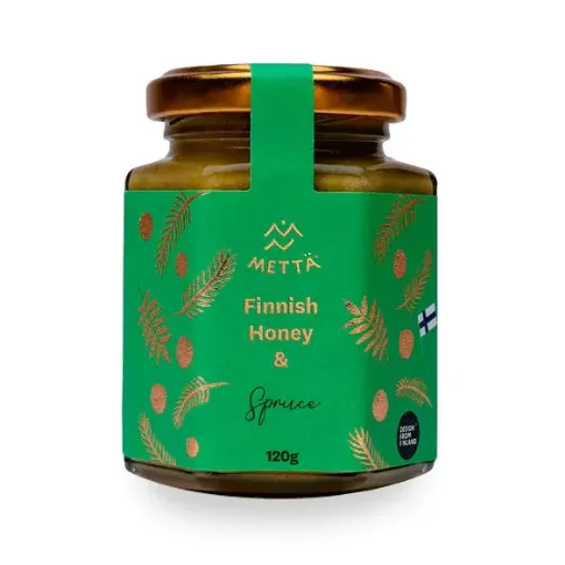 Picture of Finnish honey and spruce 8 x 120g - Mettä