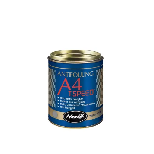 Picture of High performance hard matrix antifouling paint for regatta and power boats - A4T.speed - grey - 750 ml - Nautix - Grey - 750ml - Nautix