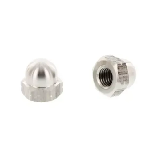 Picture of Dome nut DIN 1587 A4 M6 - box of 18 - inox A4 - Balearic Fasteners