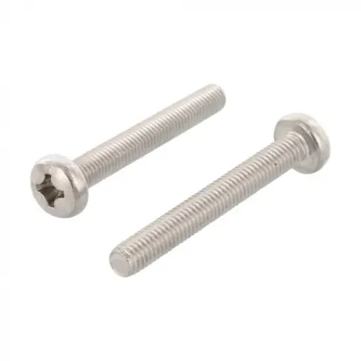 Picture of Raised cheese head screw DIN 7985 A4 M5x50mm - box of 10 - inox A4 - Balearic Fasteners