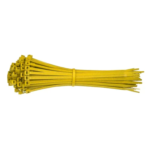 Picture of Nylon cable ties - yellow - Euro marine