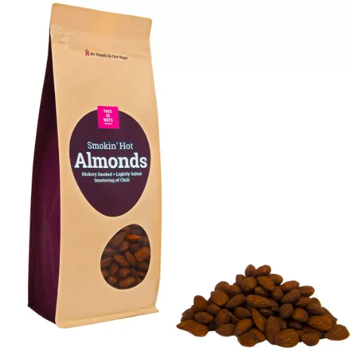 Picture of Smokin' hot almonds 400g - This is nuts Sweden