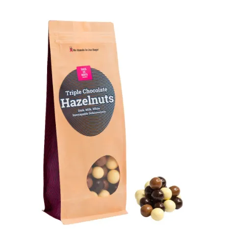 Picture of Triple chocolate hazelnuts 250g - This is nuts Sweden