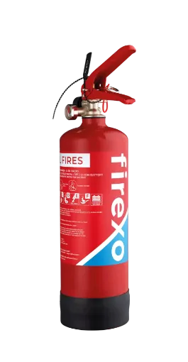 Picture of All fires 2 litre fire extinguisher - red - Firexo