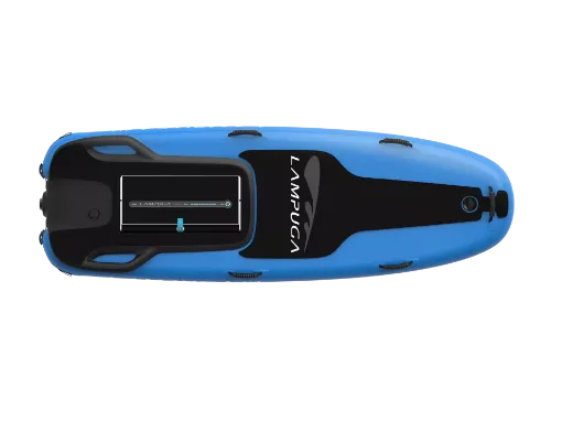 Picture of Lampuga air - electric jet surf board 230x75x25cm - sky blue - Lampuga