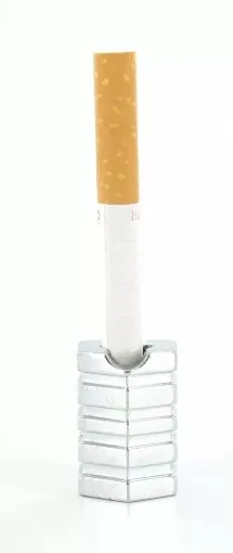 Picture of Chrome hexagon cigarette damper - Smoking