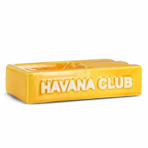 Picture of Ashtray havana club segundo yellow - Havana Club