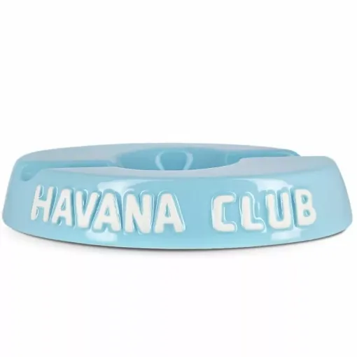 Picture of Double light blue havana club ashtray - Havana Club