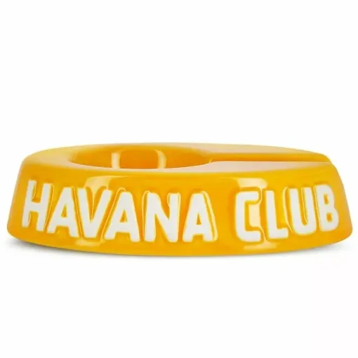 Picture of Havana club yellow ashtray - Havana Club