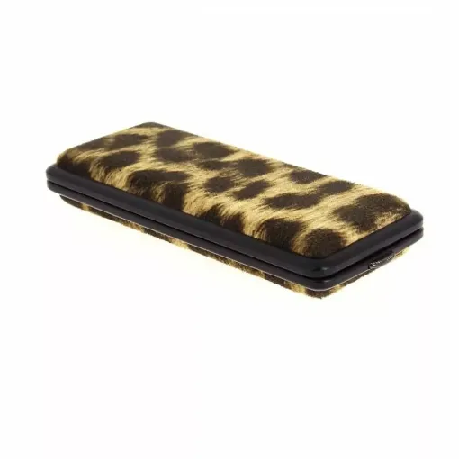 Picture of Cigarette case black leopard 100's - Smoking