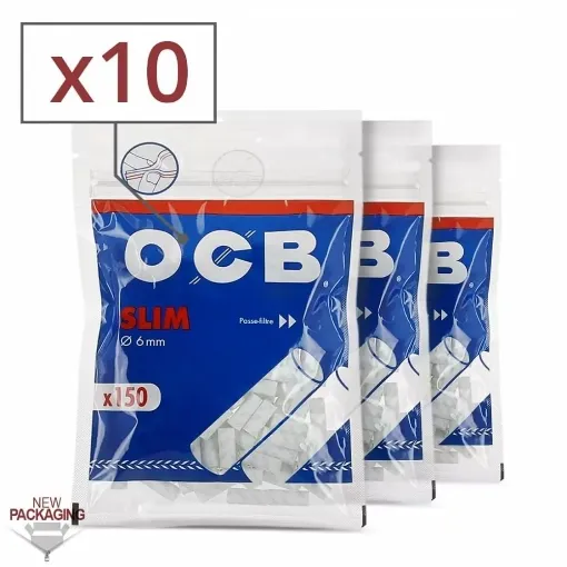 Picture of Ocb slim filters x10 sachets - OCB