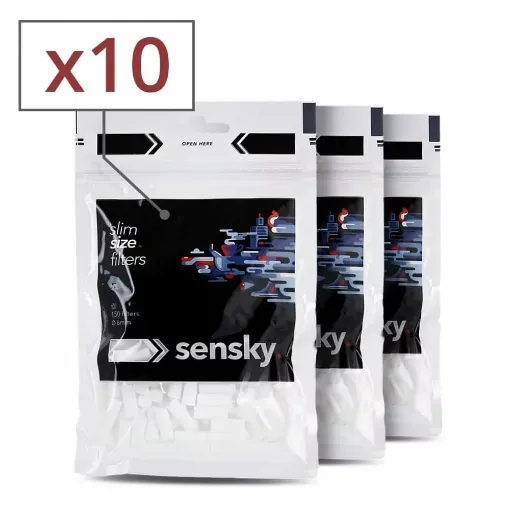 Picture of Sensky slim filters x10 sachets - Sen Sky