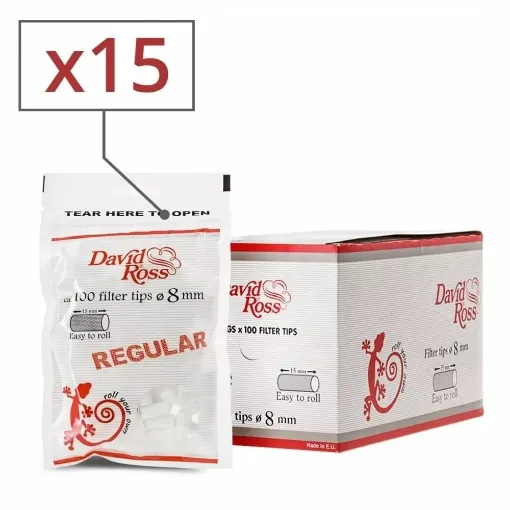 Picture of David ross regular filters x15 sachets