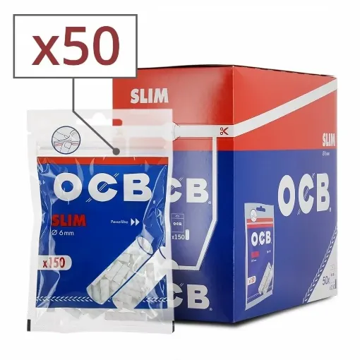 Picture of Ocb slim filters x50 sachets - OCB