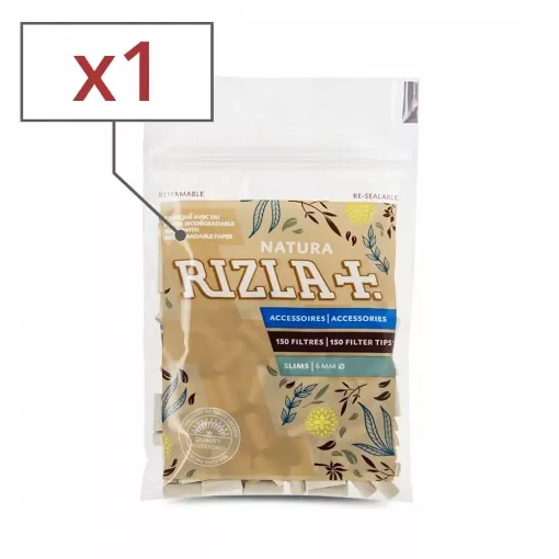 Picture of Rizla+ natura slim filters x1 bag - Rizla+