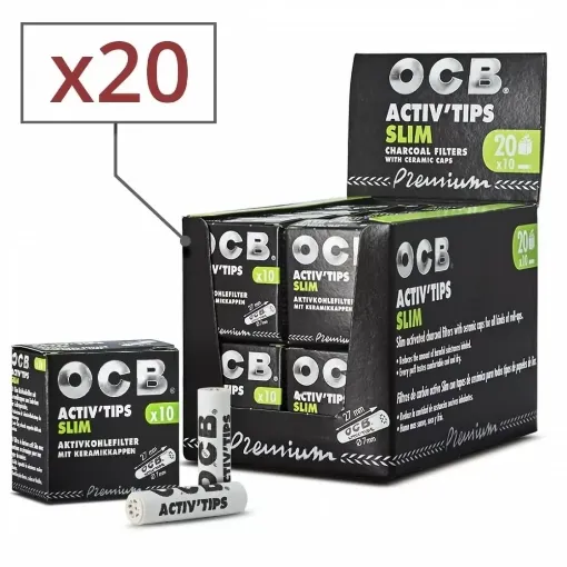 Picture of Activ' tips slim ocb filters x20 - OCB