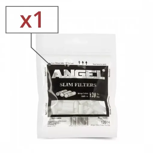 Picture of Angel slim filters x1 bag - Smoking