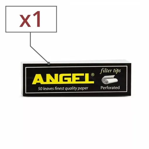 Picture of Perforated angel cardboard filters x1 - Smoking