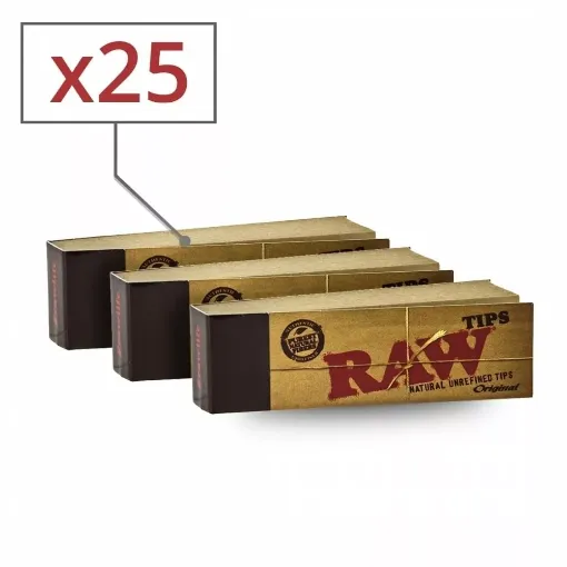 Picture of Raw cardboard filters x25 - RAW