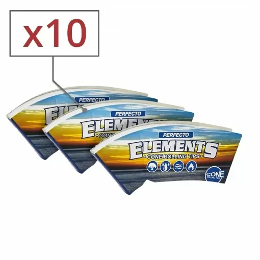 Picture of Conical element cardboard filters x10 - Elements