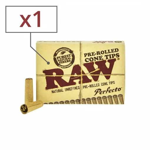 Picture of Filter cardboard raw cone pre - rolled x1 - RAW