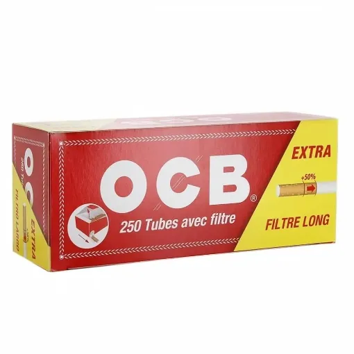 Picture of Box of 250 ocb extra tubes - OCB