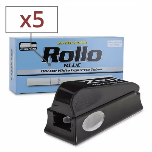 Picture of Tube pack + rollo blue 100's tubes - Rollo