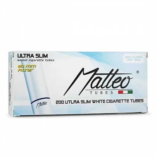 Picture of Box of 200 ultra slim tubes - Matteo