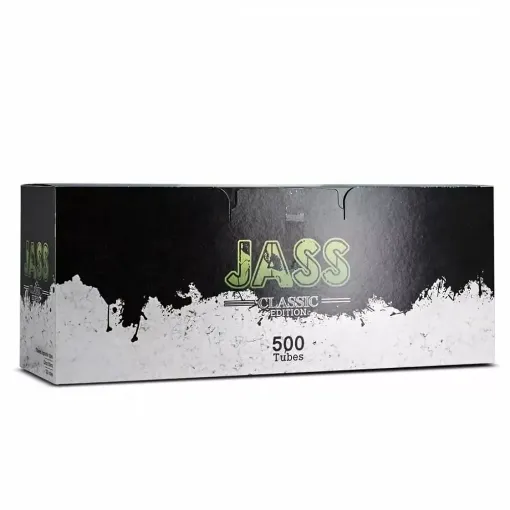 Picture of Box of 500 jass tubes with filter x1 - Smoking