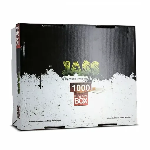 Picture of Box of 1000 jass tubes with filter x1 - Smoking