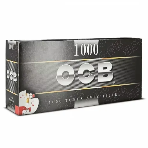 Picture of Box of 1000 ocb tubes with filter - OCB