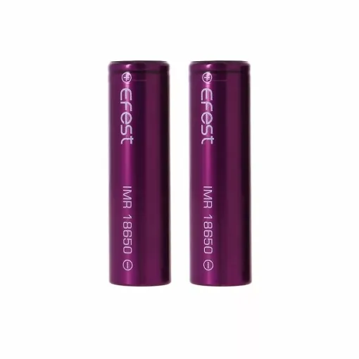 Picture of Efest e cigarette battery imr 18650 3000 mah x2 - Smoking