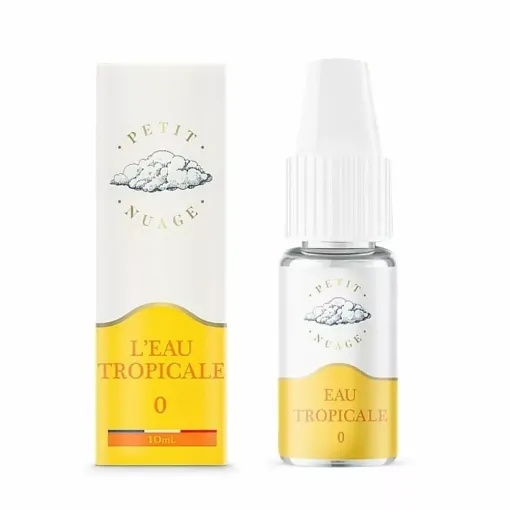 Picture of E liquid petit nuage tropical water 0mg - Petit nuage