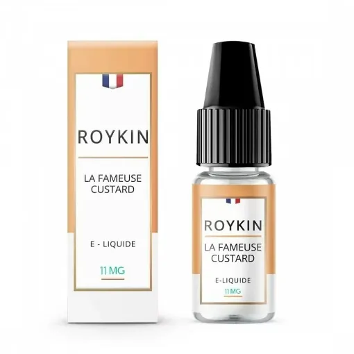 Picture of E liquid roykin the famous custard 11mg - Roykin