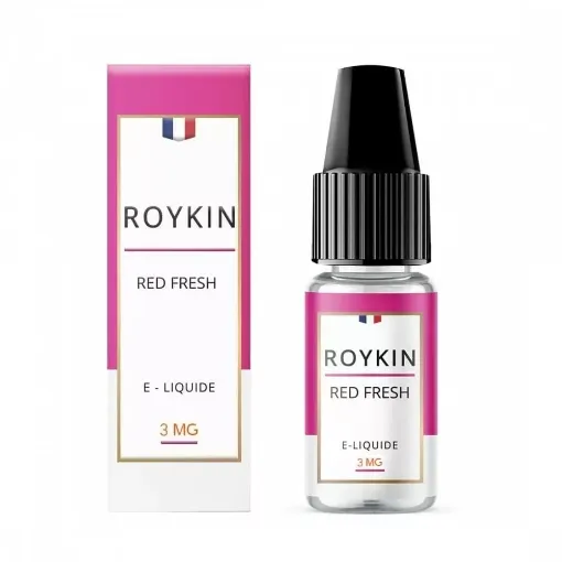 Picture of E liquid roykin red fresh 3mg - Roykin