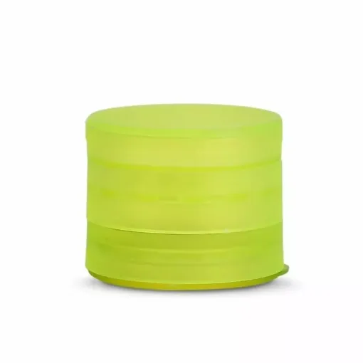 Picture of Plastic grinder 5 parts cheap yellow - Smoking