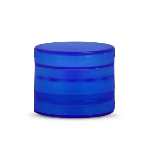 Picture of Plastic grinder 5 parts cheap blue - Smoking