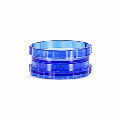 Picture of Acrylic grinder 2 parts 50 mm blue - Smoking