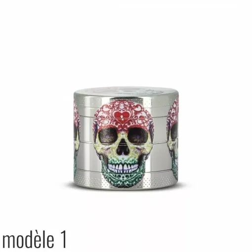 Picture of Grinder skull 4 parts 40 mm model 1 - Smoking