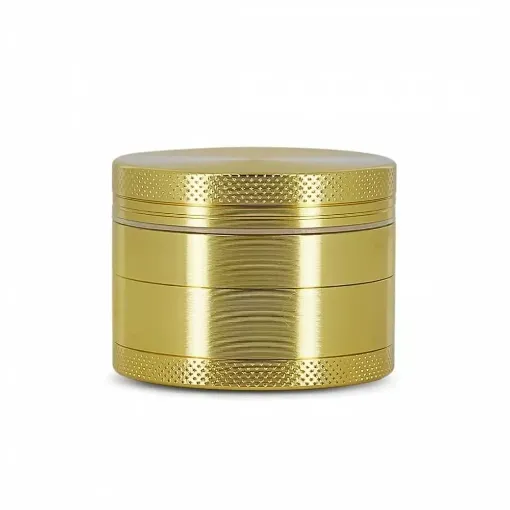 Picture of Grinder deluxe 4 parts 50mm gold - Smoking